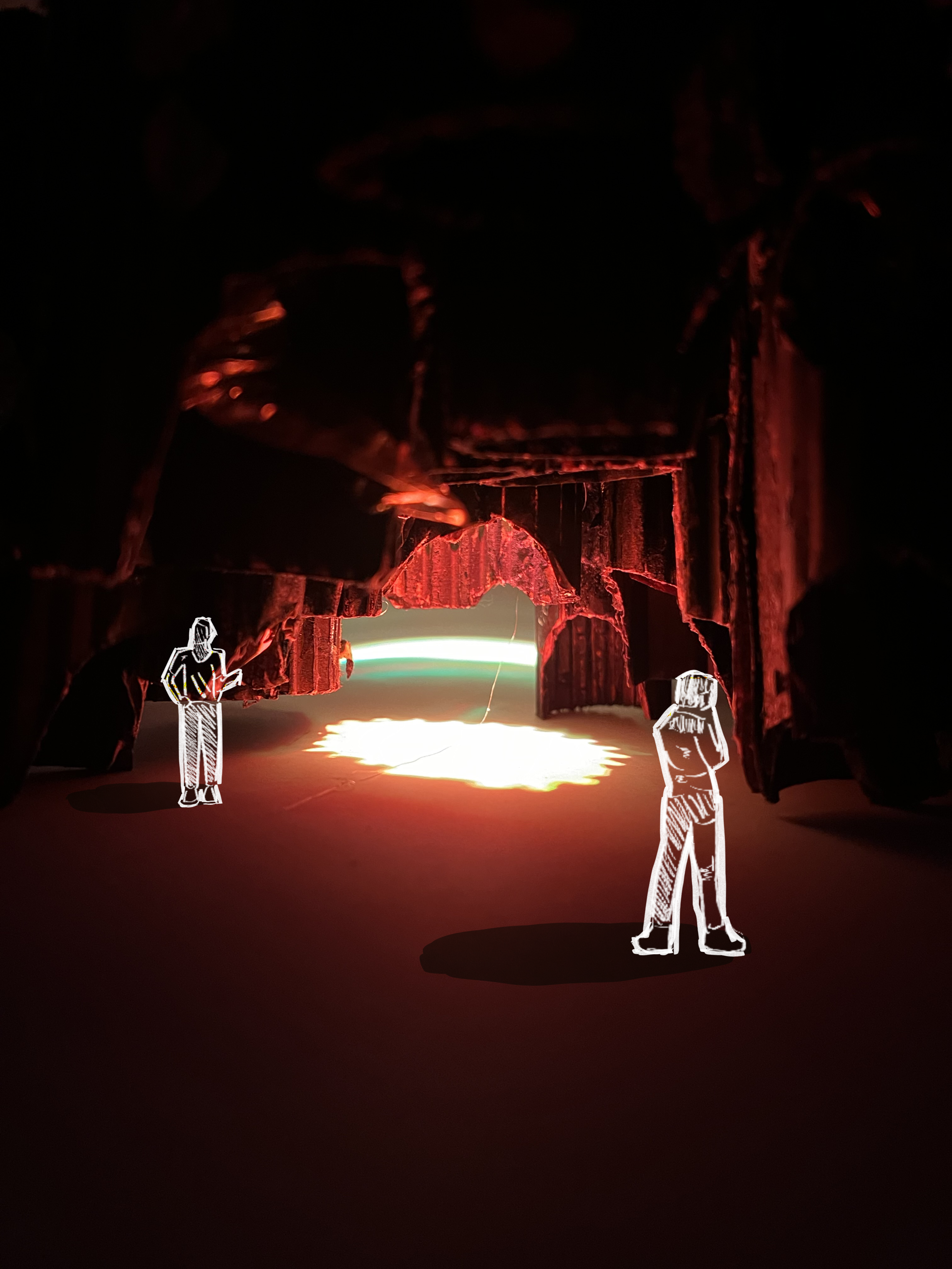 House of Melody — model interior, entrance